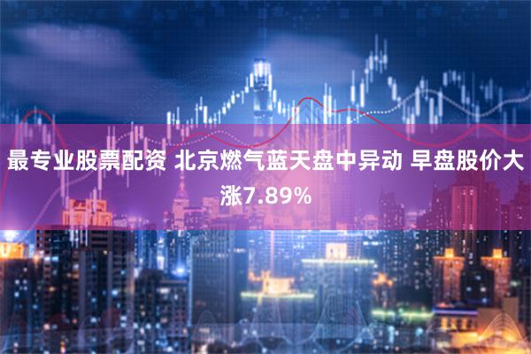 最专业股票配资 北京燃气蓝天盘中异动 早盘股价大涨7.89%